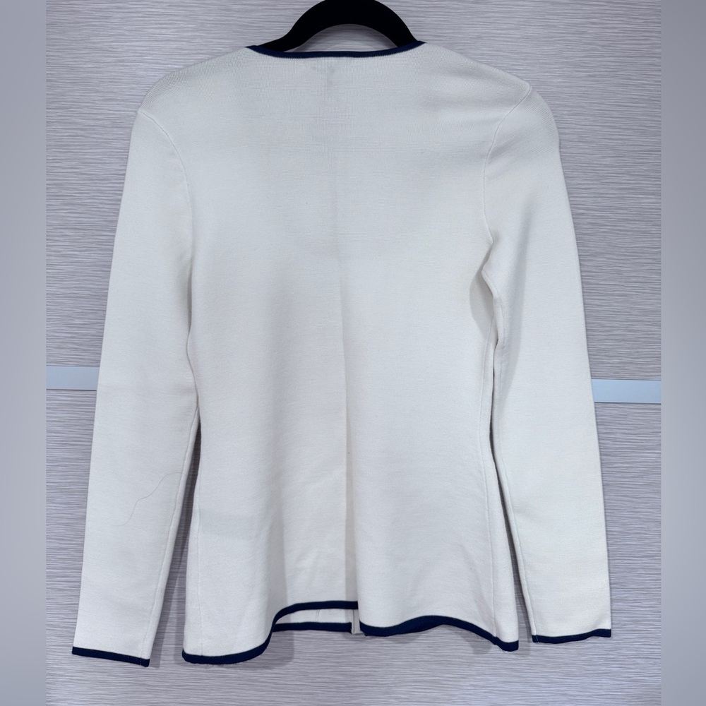 NWT $398 RAG & BONE Ella Wool-Blend Front-Zip Cardigan in XS - Picture 6 of 12